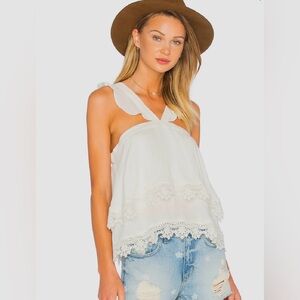 White L+F Lace Cami
